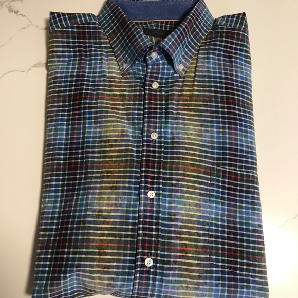 Lipson Elite 100% Cotton Men’s Button Down Long Sleeve Shirt XXL - Picture 13 of 13